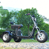 Krachtige elektrische driewieler, 6000 W, dubbele motor, maximale snelheid 55-60 km/u, maximale belasting 250 kg, voor volwassen ouderen, gehandicapten, buitenscooter