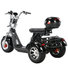 Off-road scootertrike met 3 wielen en dikke banden