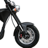 Elektrische Fat Tire Scooter Citycoco Zwart M1