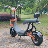 USA Stock elektrische scooter met dikke banden 1500w 48v 20ah met grote stoel zonder logo